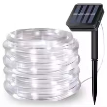 Manguera Solar Luces Navidad 10 Metros